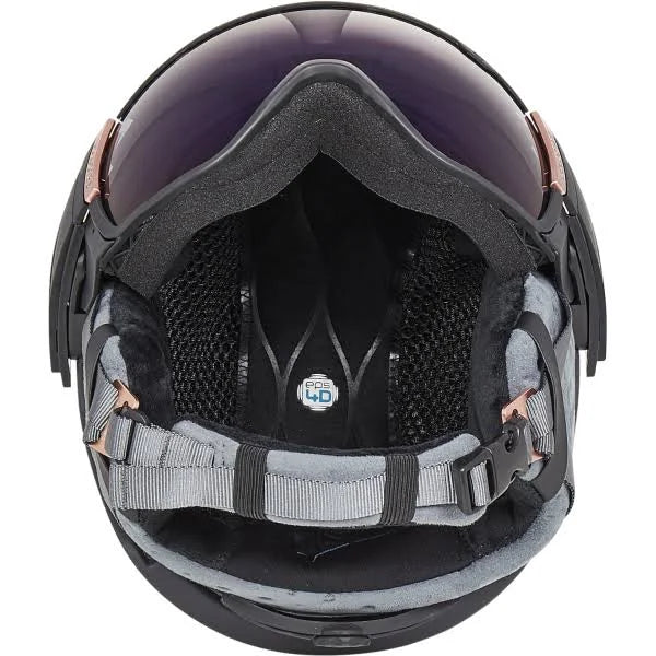 Black/Rose Gold Helmet E9409