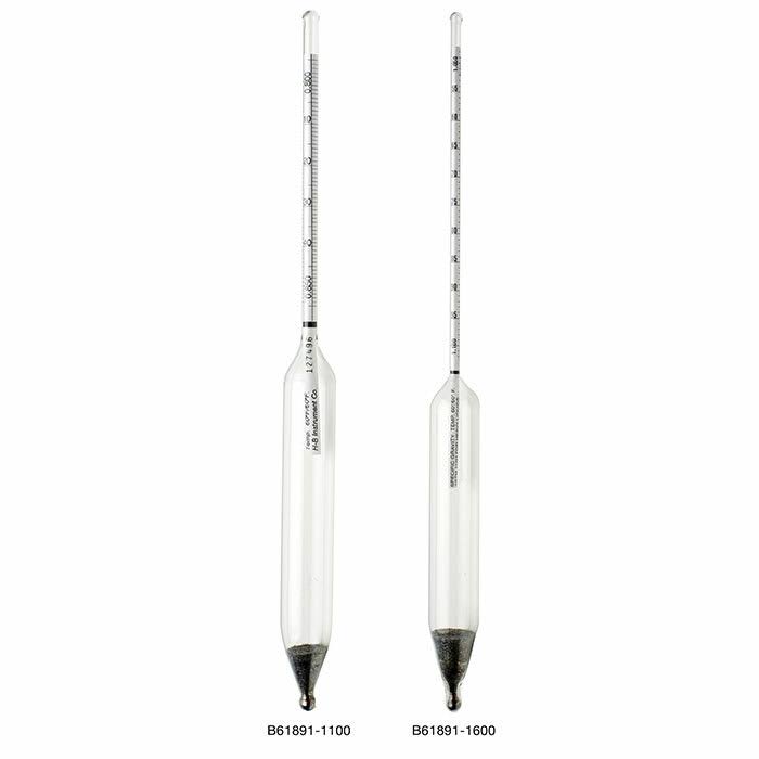 1.000/1.050 Specific Gravity Hydrometer for Heavy Liquids N1001