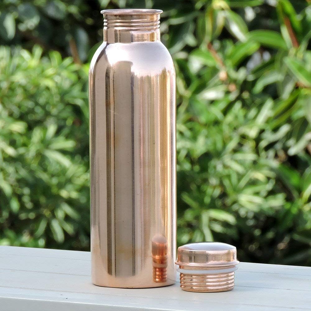33.84 US FL Ounce Pure Copper Water Bottle D5111
