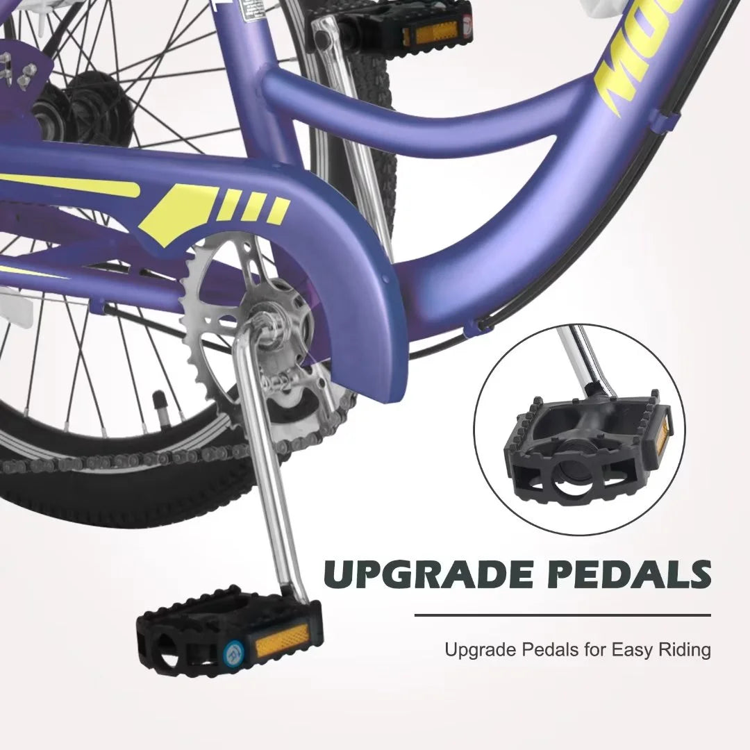 24"/26" Adult Tricycle Bike, 7 Speed 3-Wheel Bicycle, with Backrest & Shopping Basket L45425