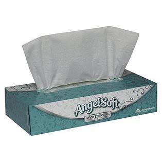 White Facial Tissue, Case of 30 Boxes, 100 Sheets K11436