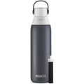 20 oz Stainless Steel Insulated Water Bottle with Straw W74875