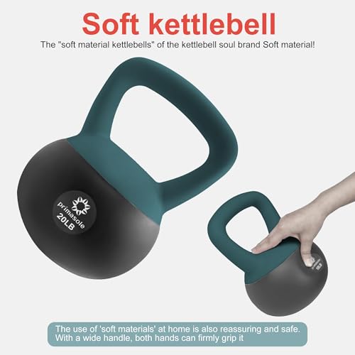 Soft Kettlebell 20lbs Anti Slip Hand Kettlebell Weights F979588