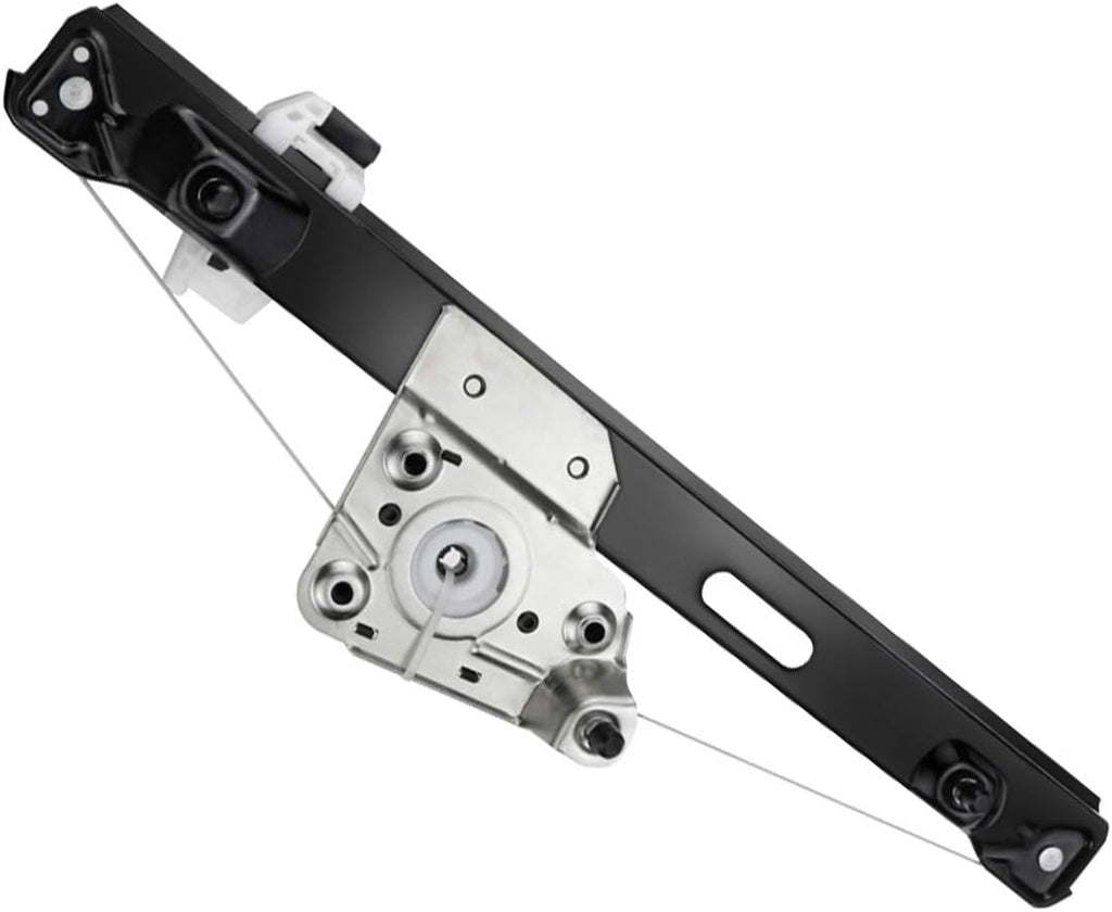 Electric Power Window Regulator Without Motor Rear Left and Right 2-PC Set Pack of 2 Q1699