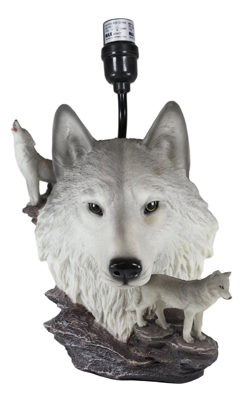 Gray Wolf Table Lamp Y438333