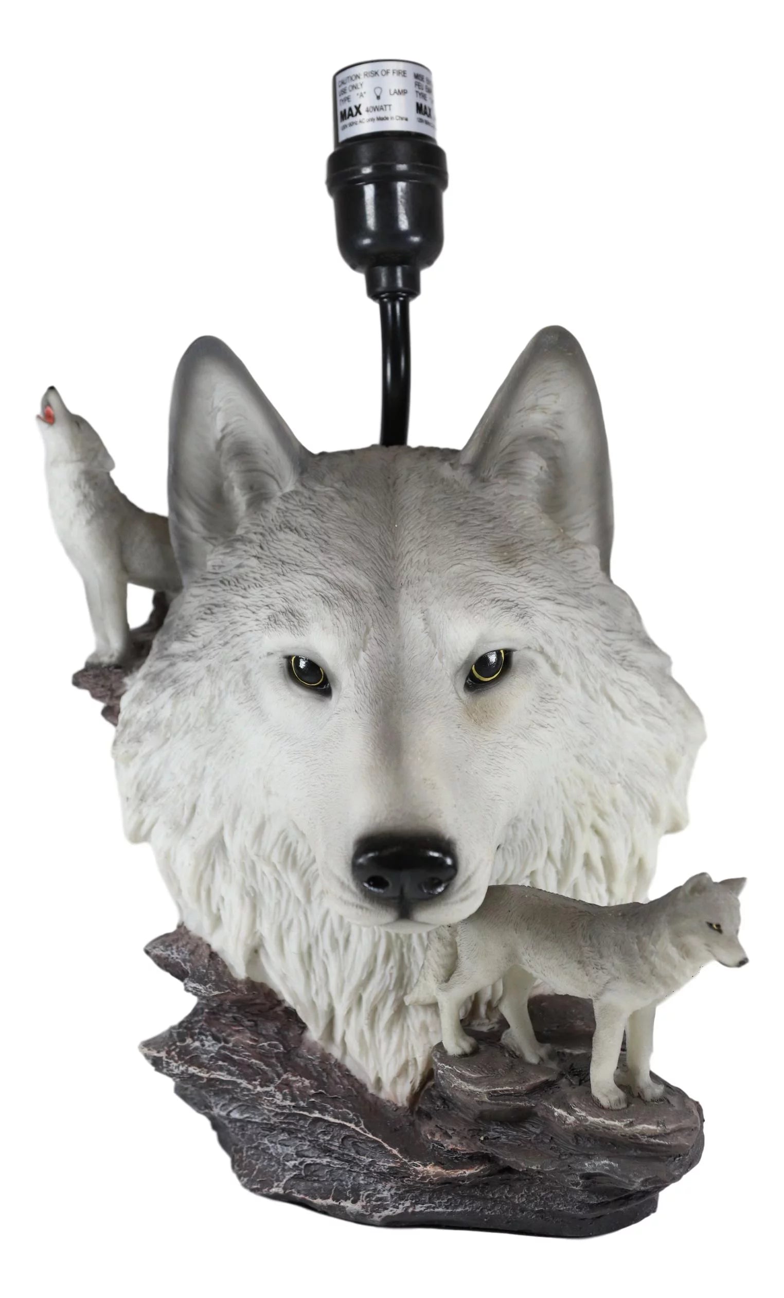 Gray Wolf Table Lamp Y438333