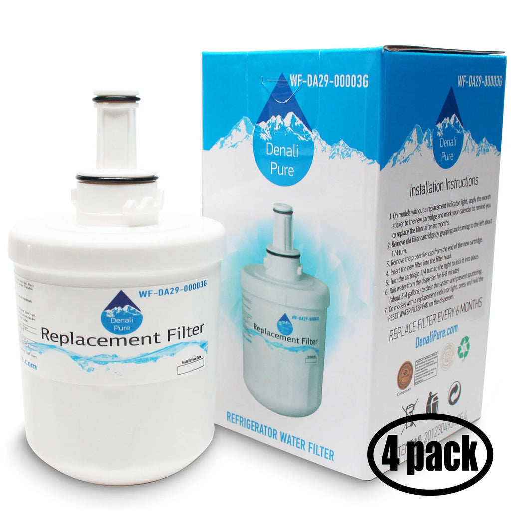 4-Pack Refrigerator Water Filter Cartridge Z21731