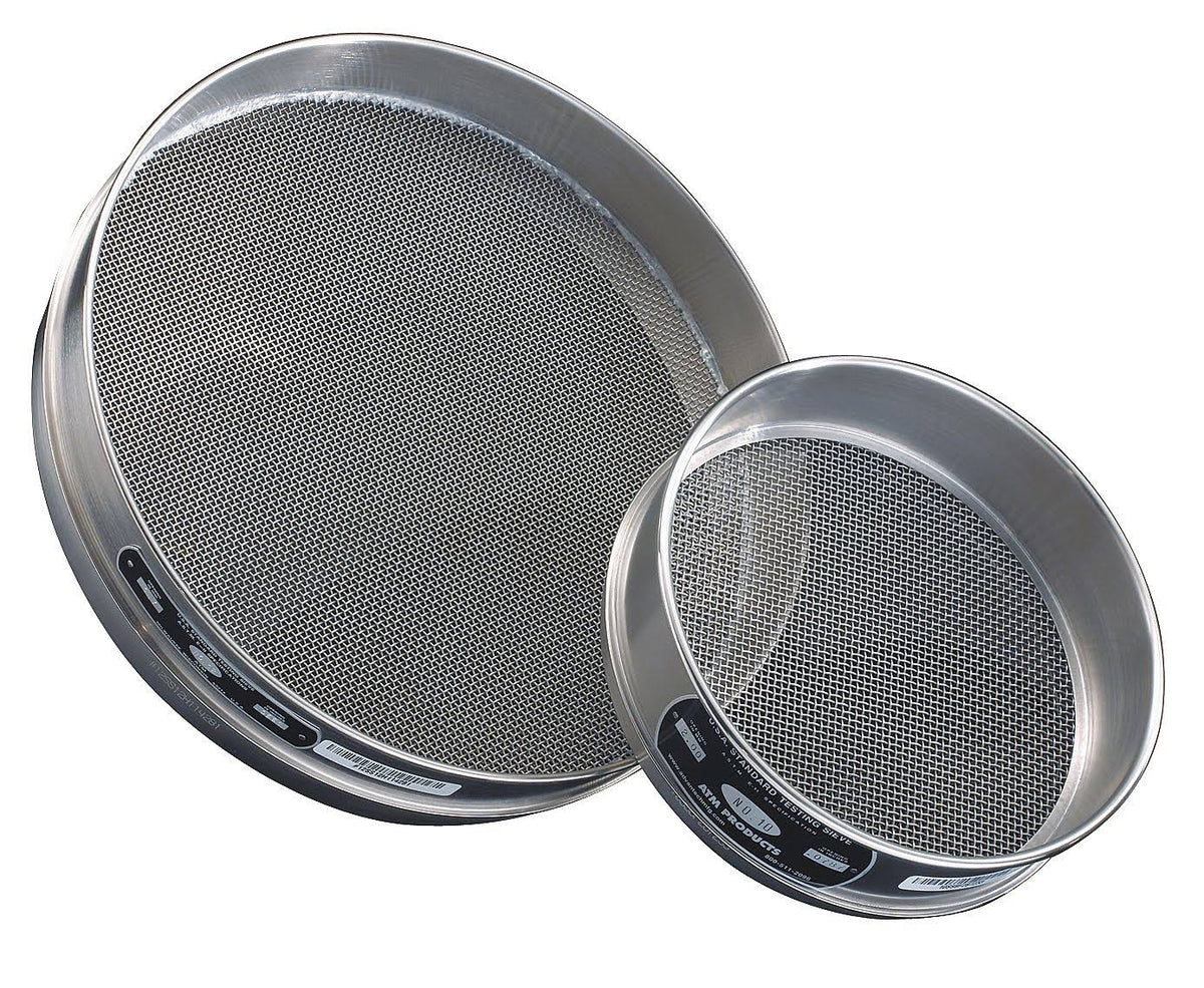 170 Mesh S/s Sieve, 12 in, Half HT N7631