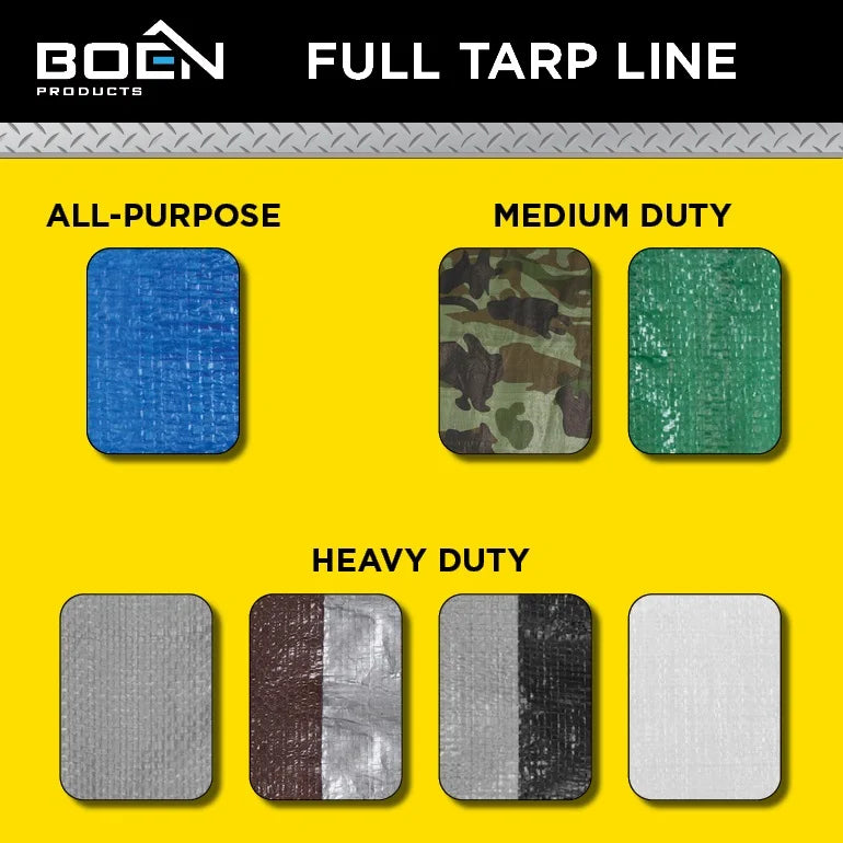 9 x 12 Green Tarp E9785