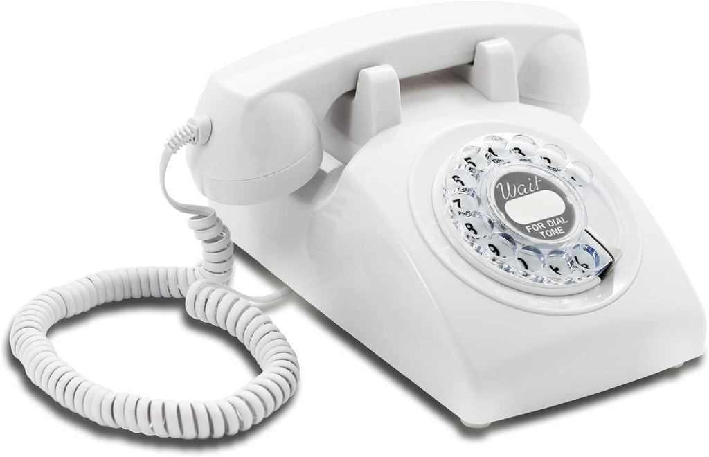 White Rotary Dial Telephone B799164