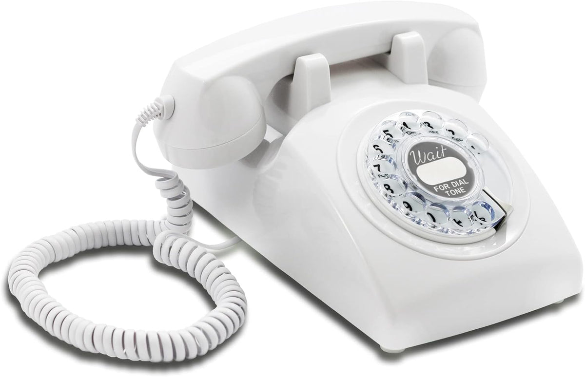 White Rotary Dial Telephone B799164