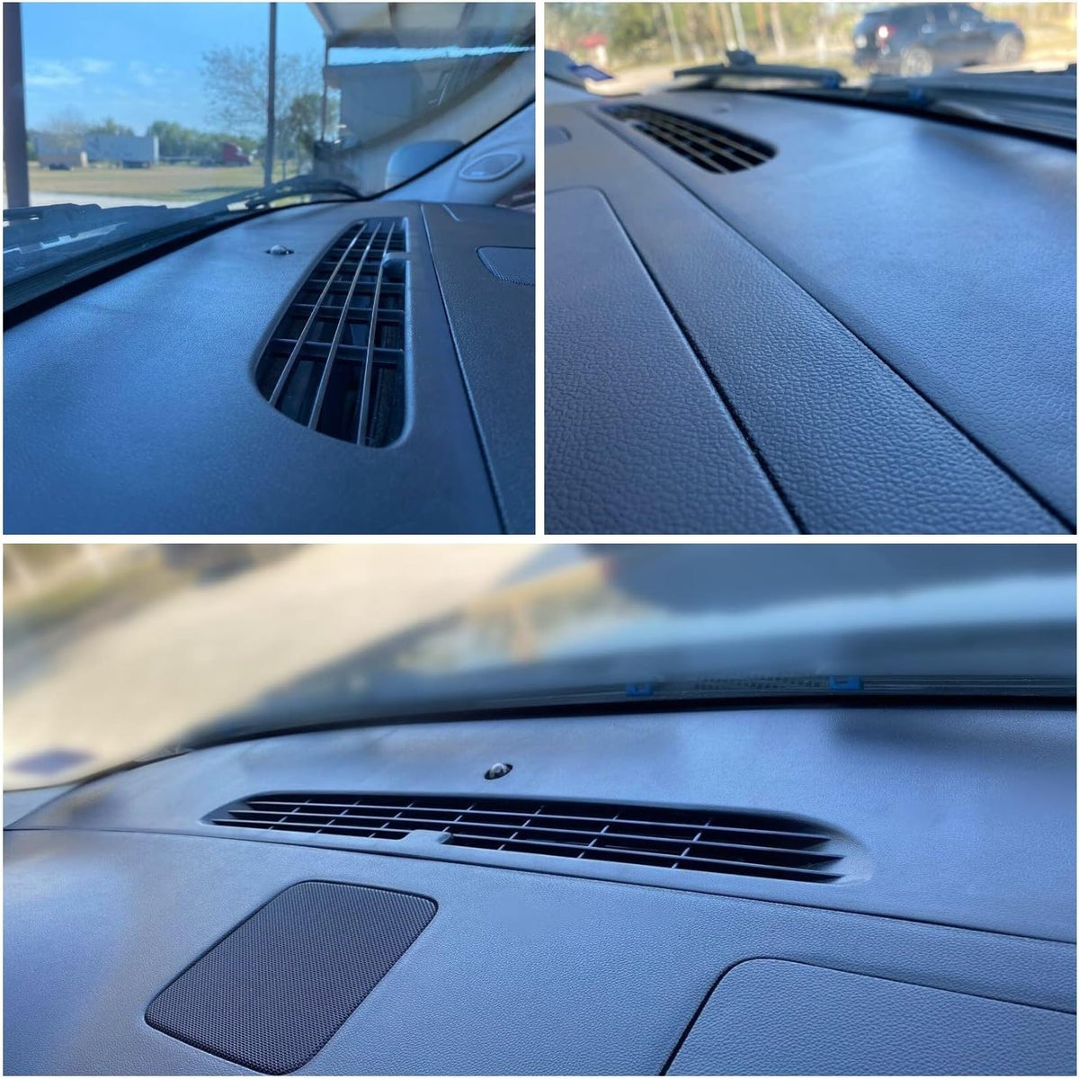 Molded Front Dash Defrost Vent Grille Cover I6075