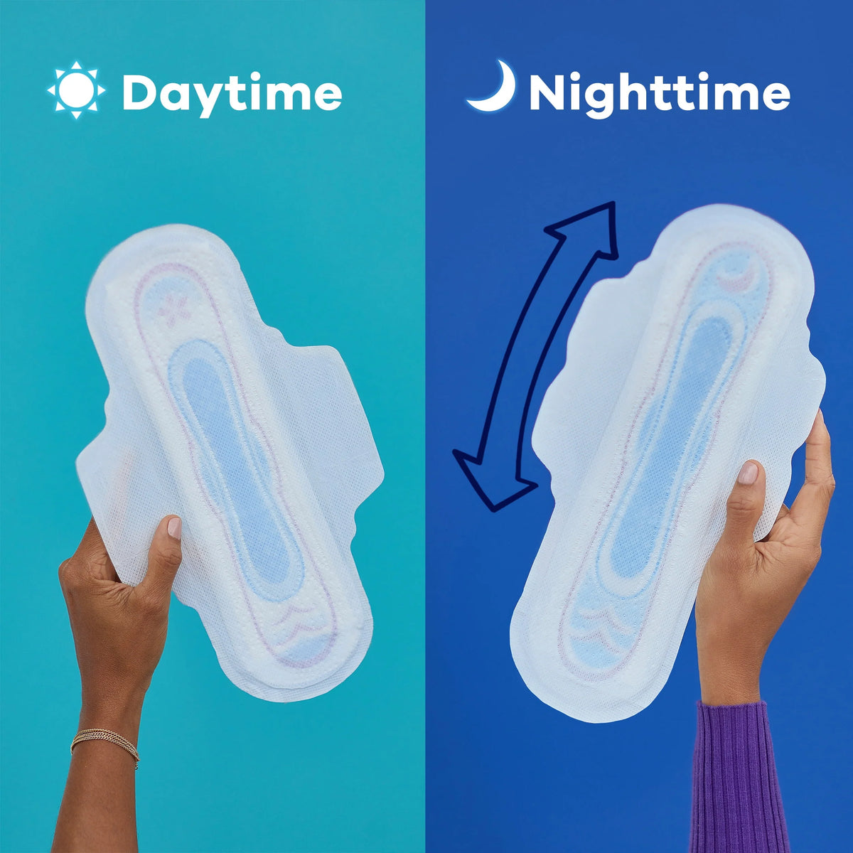 Ultra Thin Overnight Pads with Wings, Size 4, 36 Count M1704