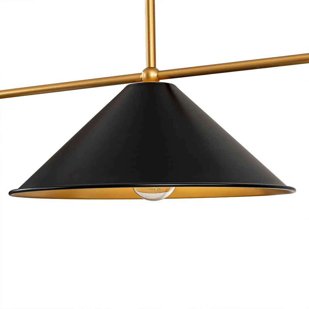 3-Light Industrial Linear Pendant A33769