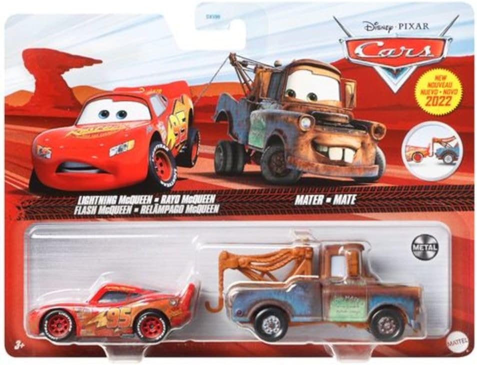 Disney Cars 1:55 Scale Die-Cast 2-Pack Vehicles A42239