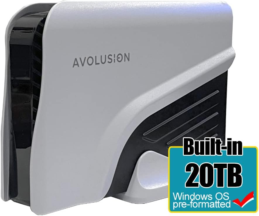 20TB USB 3.0 External Hard Drive White T910
