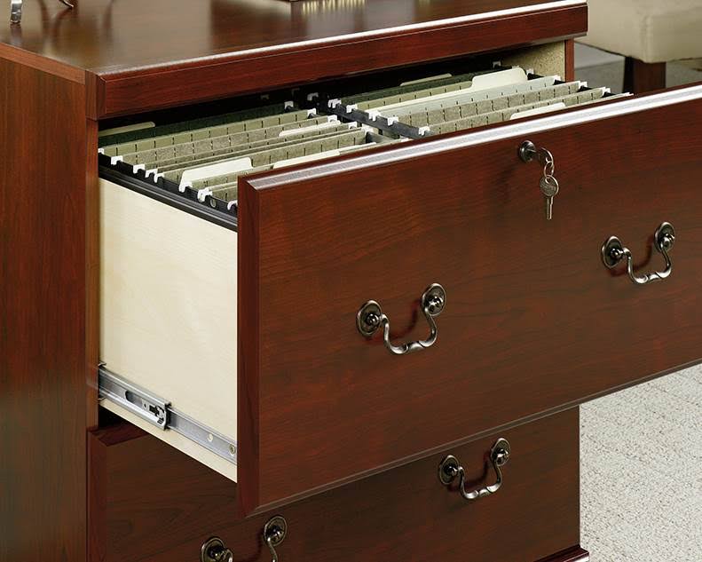2 Drawer Lateral File in Classic Cherry Finish G1869