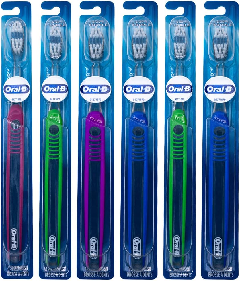 Compact Soft Toothbrushes - Pack of 6 D5221