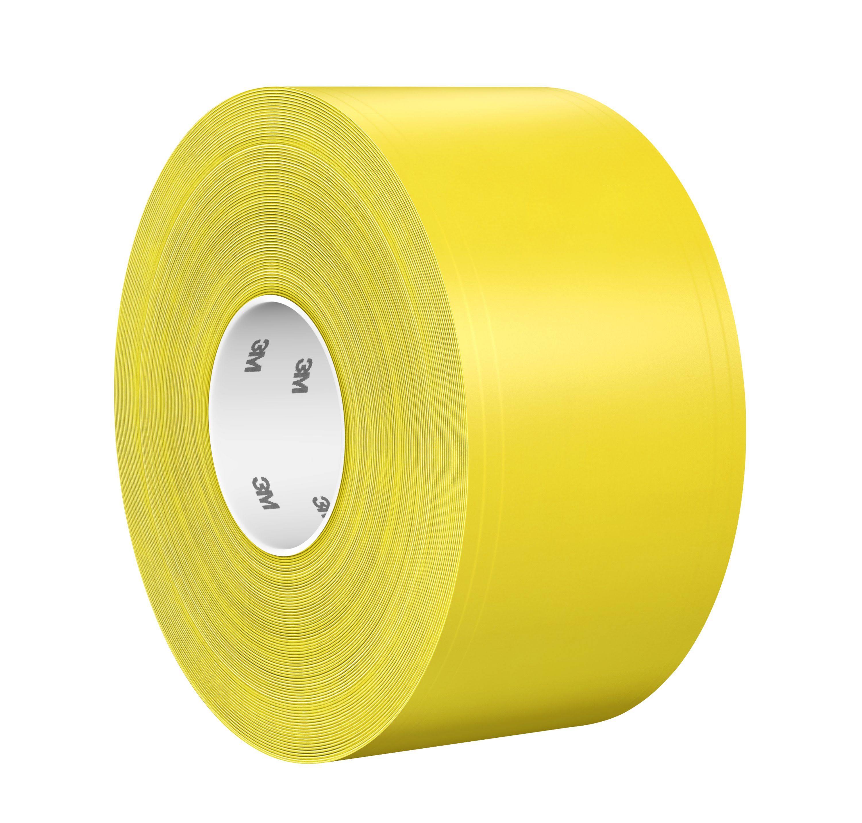 Yellow 4 in x 36 yd Floor Marking Tape C883320