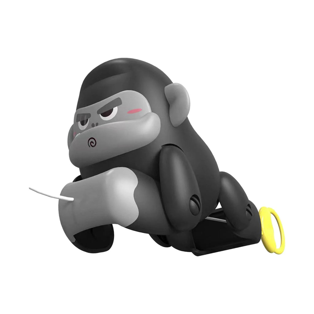 Black and Gray Pull Along Gorilla Toy F798156