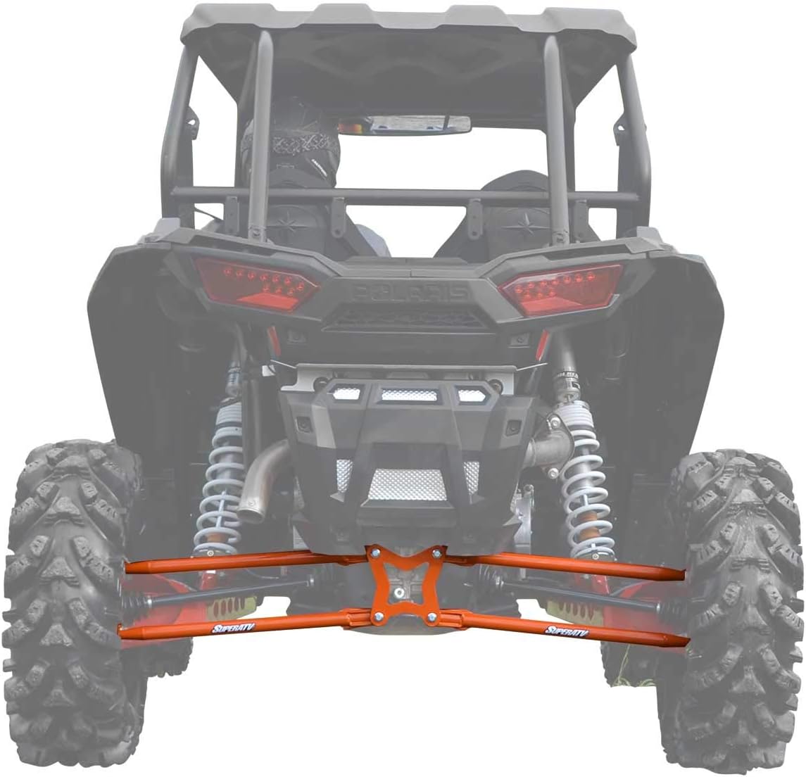 Black Round Tubed Rear Radius Arms for Polaris RZR XP 1000 A9913