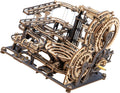 3D Wooden Puzzles Marble Run Chain Model Mechanical Building Kit (Night City) Pack of 2 C757