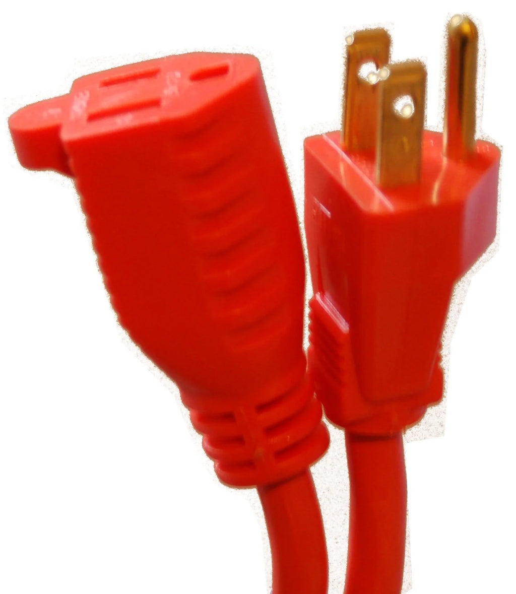 16/3 50' Orange Vinyl Outdoor Extension Cord M704