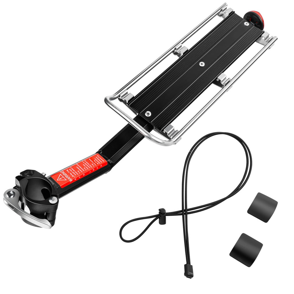 Bicycle Rear Luggage Carrier with 66 Lbs Weight Capacity Z73367