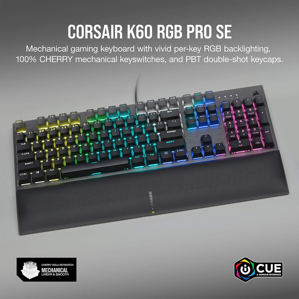 Renewed Mechanical Gaming Keyboard, Pack of 2 R814