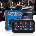 8 Gang Universal Switch Controller Panel Touch Screen Circuit Control Box B9536