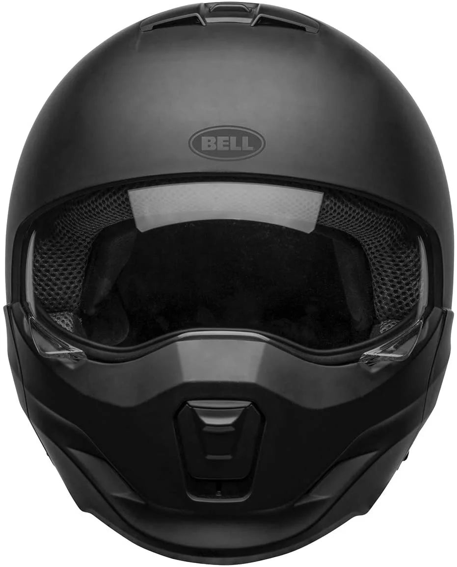 2 in 1 Motorcycle Helmet Matte Black with Gray XX-Large Q256960