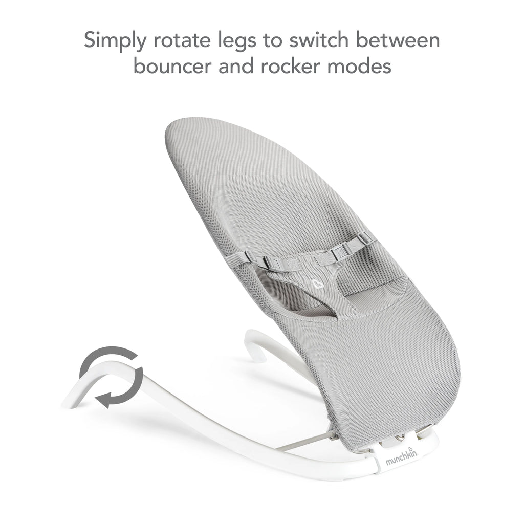 2-in-1 Baby Bouncer & Rocker, Lightweight & Compact O6671