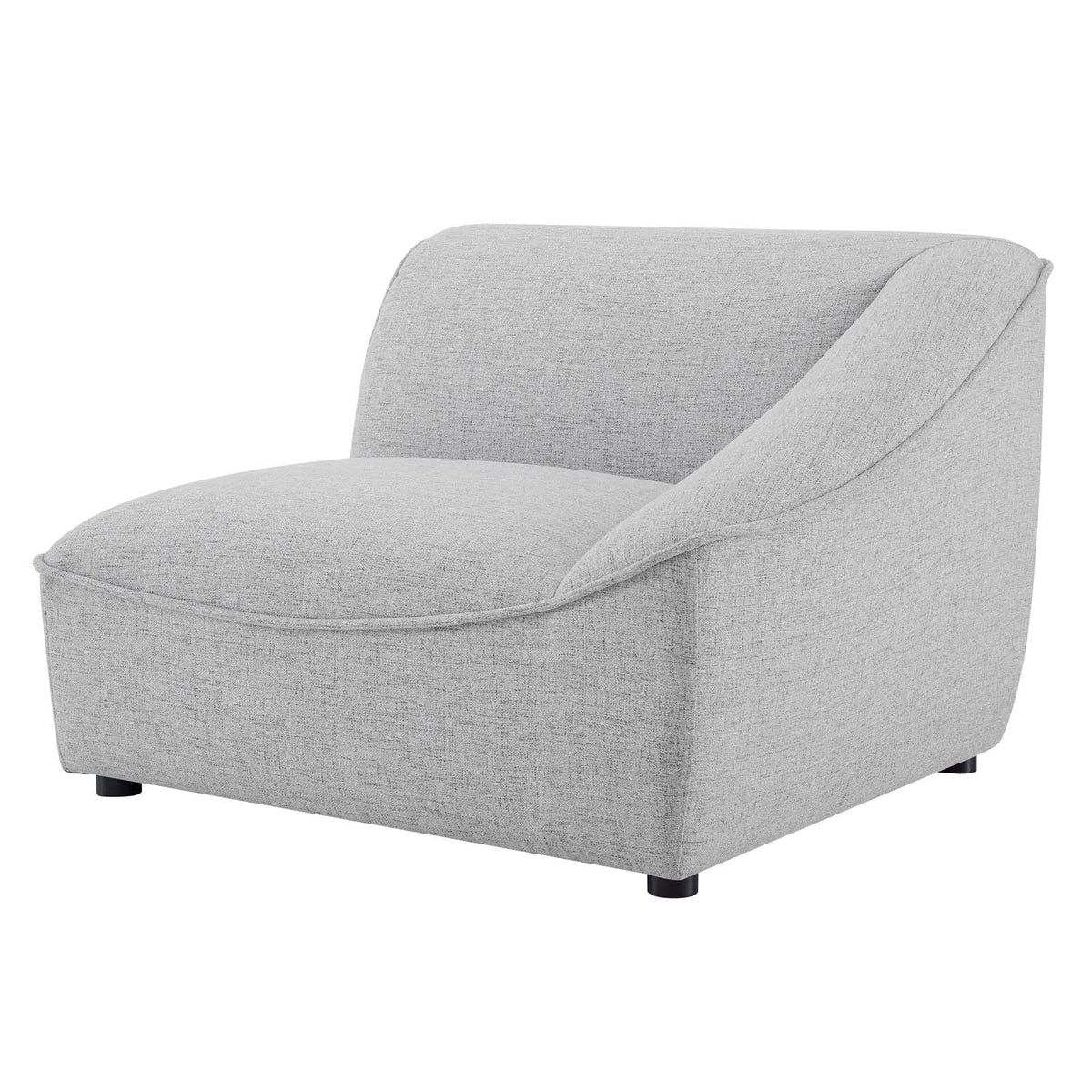 Light Grey Fabric Sofa F1902