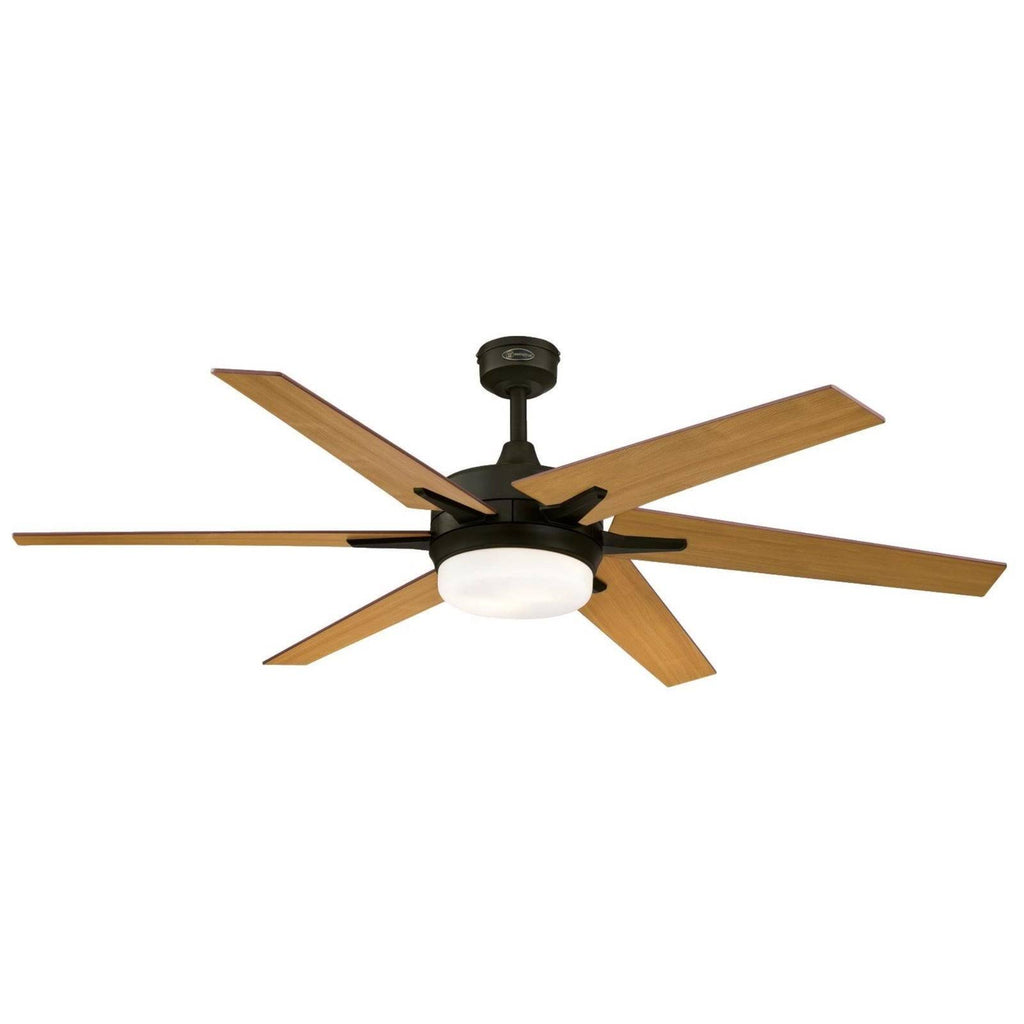 Oil Rubbed Bronze Ceiling Fan with Light Kit Y6659