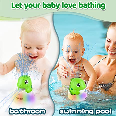 Automatic Induction Sprinkler Whale Bath Toy I31424