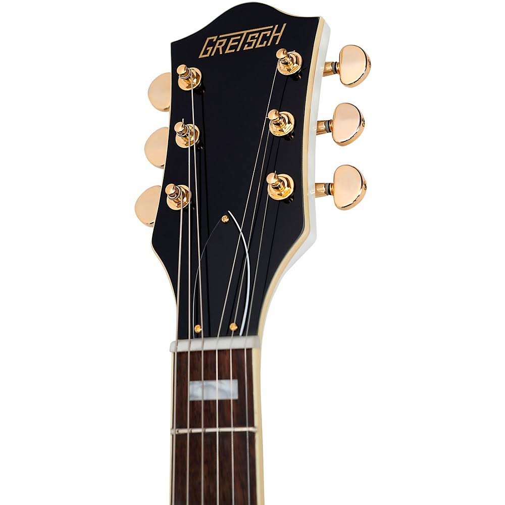 White 3-Pickup Center Block Electric Guitar L9785