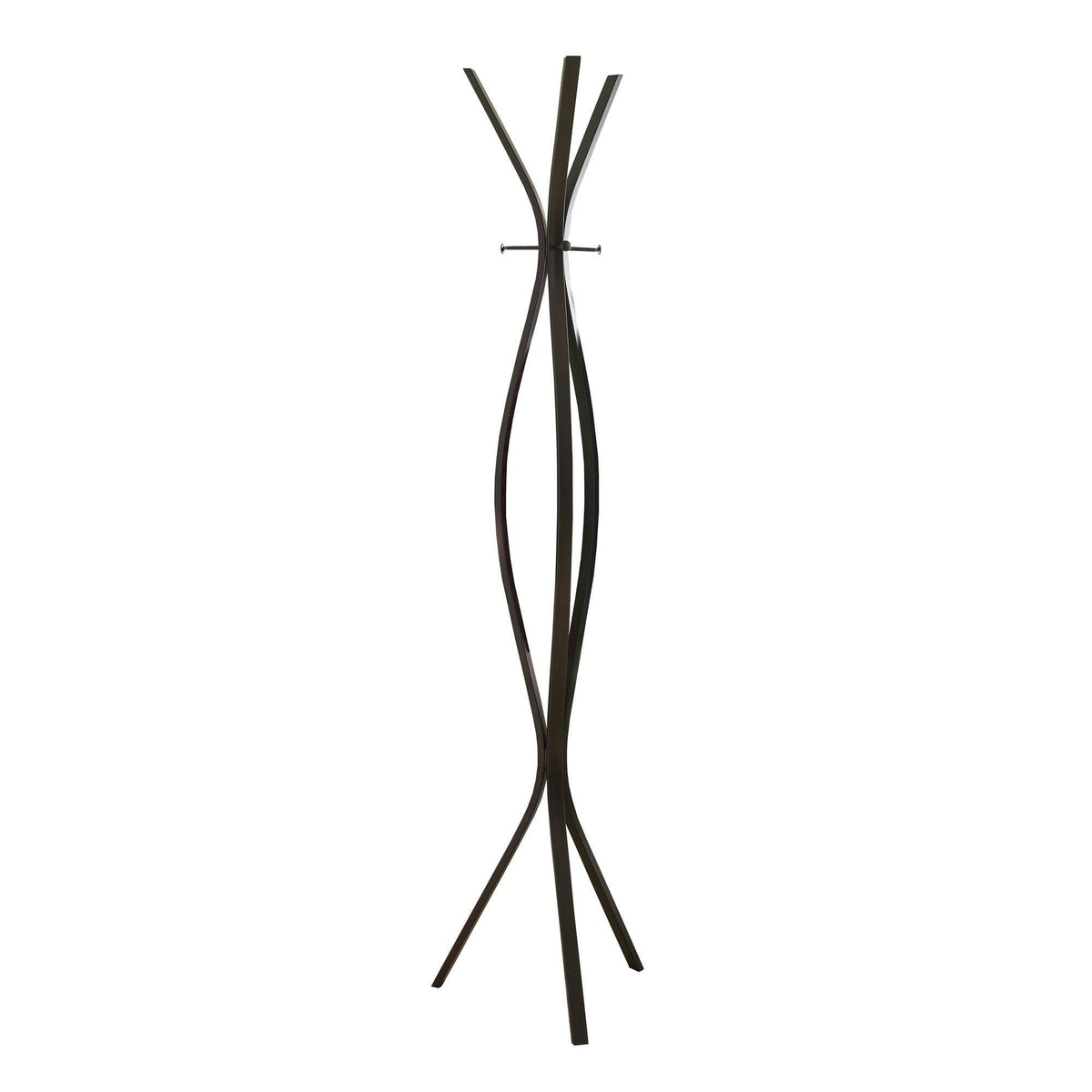 Brown Metal Coat Rack Q576