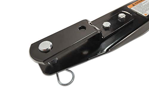 Black 750-Pound Max Utility Tow Behind Dump Cart L453125
