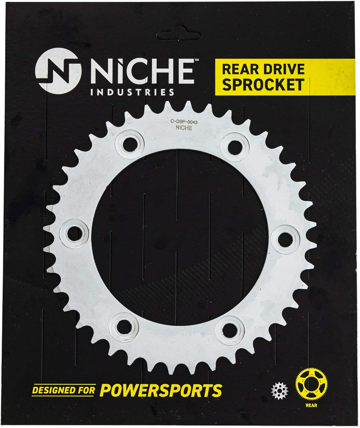 Drive Sprocket Chain Combo Front 16 Rear 40 Tooth 520NZ Standard 114 Links Pack of 2 T8421