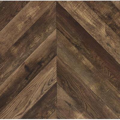 Rustic Oak Herringbone Writing Desk O71777