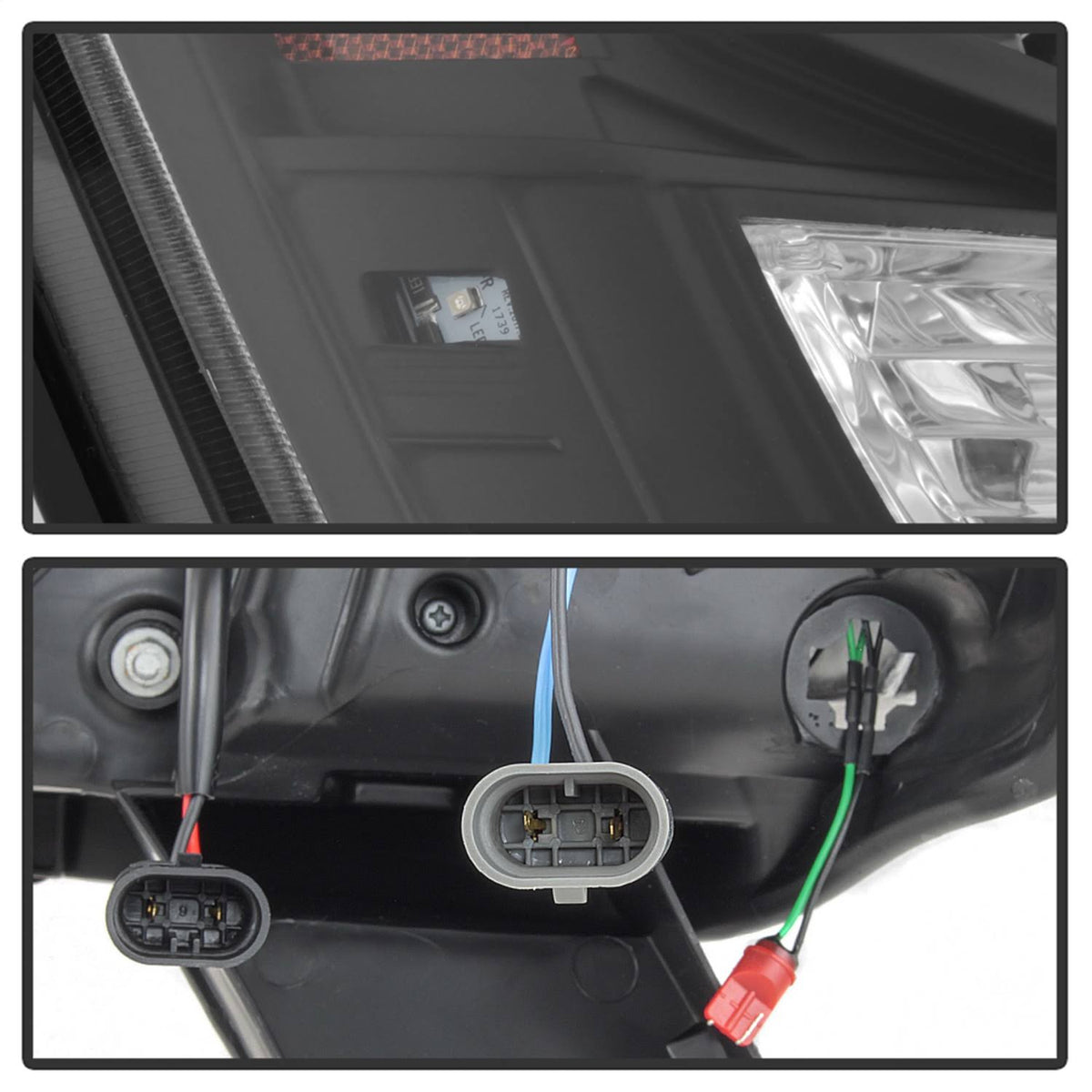 Black Projector Headlights C876360