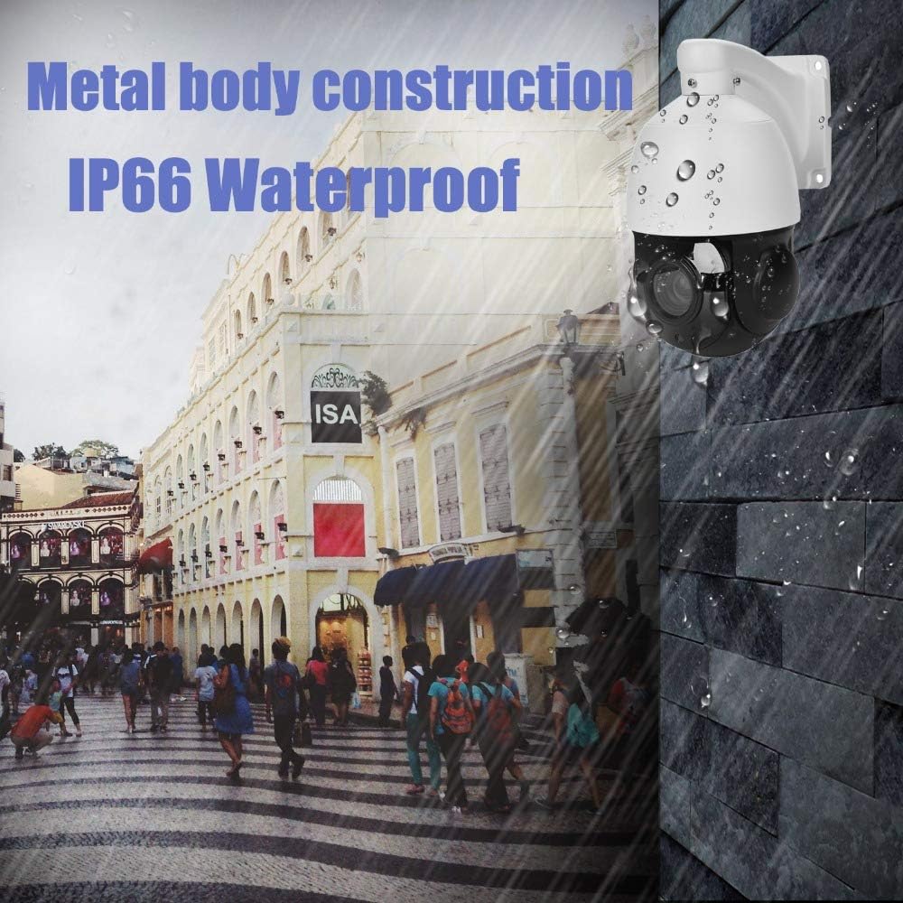 4K PTZ 8MP Security Camera with 30x Optical Zoom and Night Vision G5636