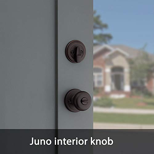 Polished Brass Front Door Lock Handle and Deadbolt Set D894