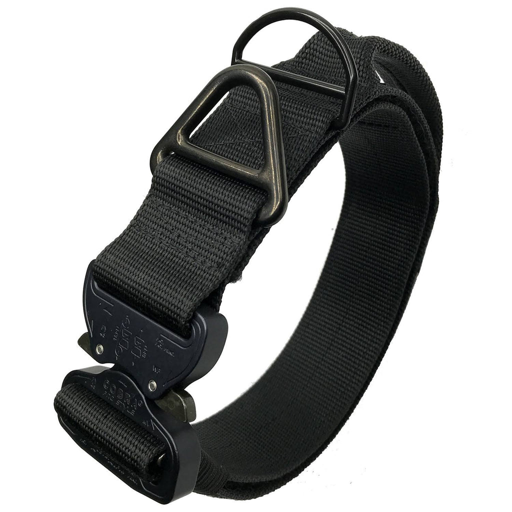 Black Tactical Dog Collar F7784