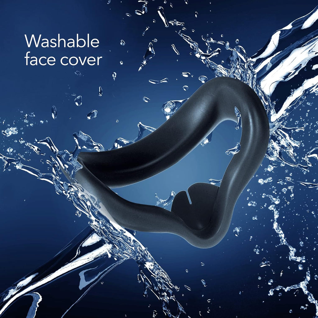 VR Headset Carrying Case, Head Strap, and Face Cover Bundle Pack of 2 L3489