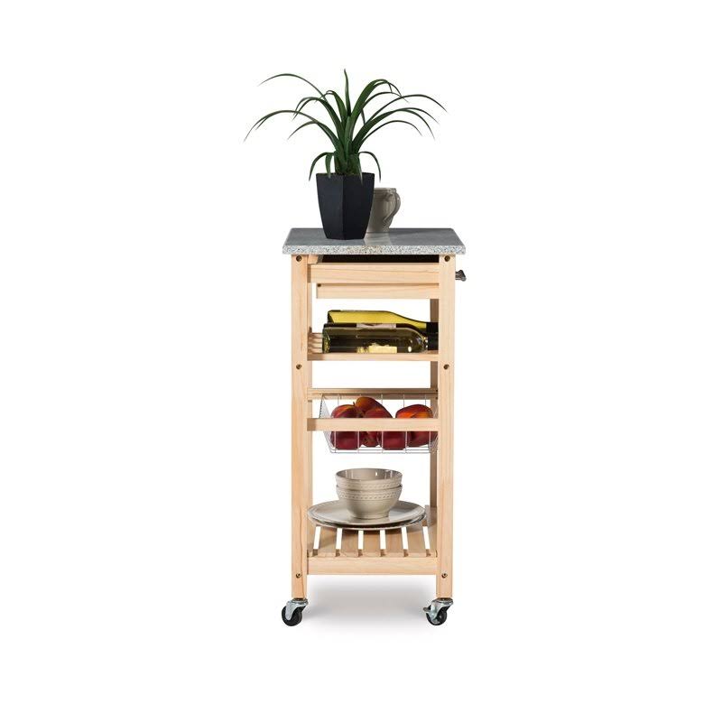 Granite Top Kitchen Cart O17216