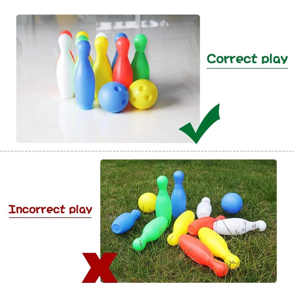 Kids Bowling Set Indoor Outdoor Games G9912