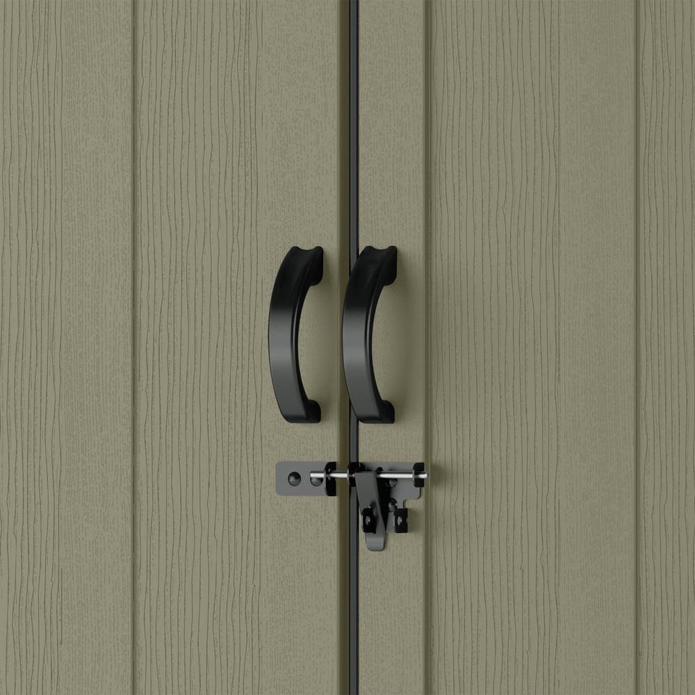 7 ft. 4 in. x 4 ft. 1 in. Resin Storage Shed R575