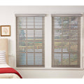 Room Darkening Cordless Faux Wood Blind 52.25 in. W x 64 in. L A5556