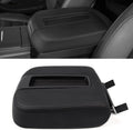 Front Center Console Lid Armrest for Chevy GMC Silverado Sierra 2007-2014 (Gray) Pack of 2 L557034